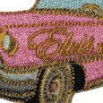 Elvis Presley Pink Car Patch