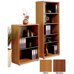 Elysium Bookcase Tall W800xD400xH1960mm Walnut