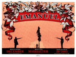 EMANUEL Limited Edition Concert Poster - by PowerHouse Factories