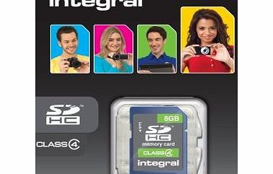 eMemoryCards - 8GB/8GIG SD (SDHC) Class 4 Memory Card For Vivitar DVR 508HD Camcorder