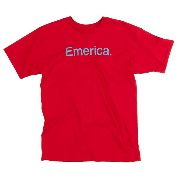 Emerica T-Shirt - Pure 6.0 - Cardinal