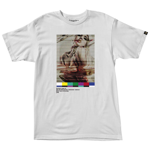 Emerica T-Shirt - Scrambled - White 6130001834/100