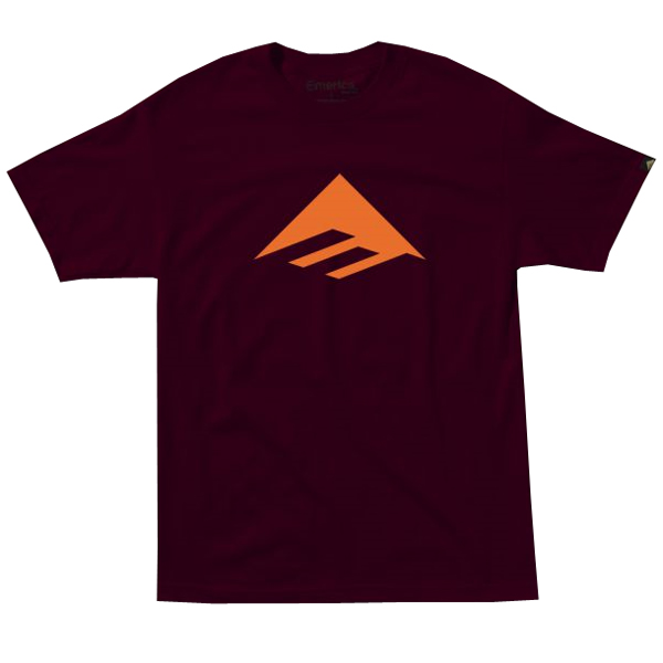 Emerica T-Shirt - Triangle 7.0 - Maroon