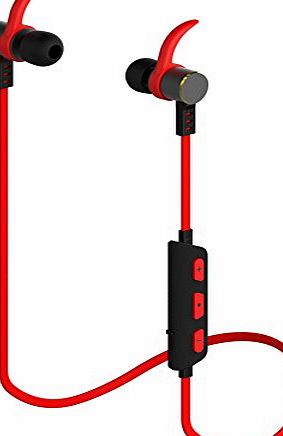 EMihi M5 Wireless Bluetooth Headphones Heavy Bass with Stereo Sound Mic and Sweat Proof