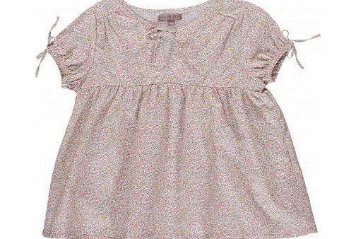 Emile et Ida Liberty Blouse Ecru `3 months,6 months,12