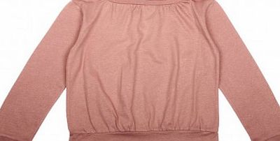 Emile et Ida Lurex Blouse Old rose `2 years,4 years,6 years,8