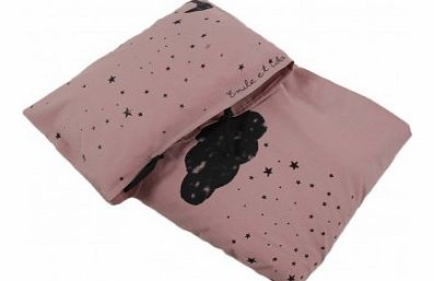Emile et Ida Sleepy cloud bed linen set Old rose