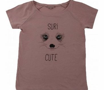 Emile et Ida Suricute T-shirt Old rose `3 months,6 months,12