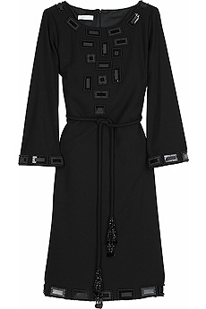 Bead embellished dress