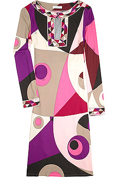 Occhi print dress