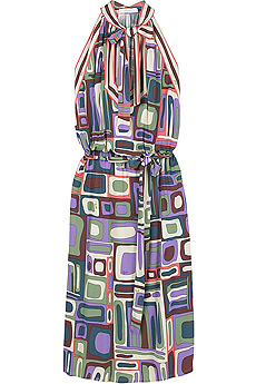 Quadratini print dress