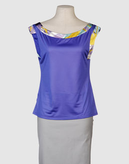EMILIO PUCCI TOPWEAR Sleeveless t-shirts WOMEN on YOOX.COM