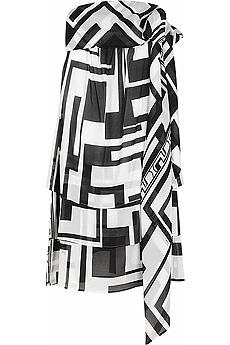 Torre print mini dress