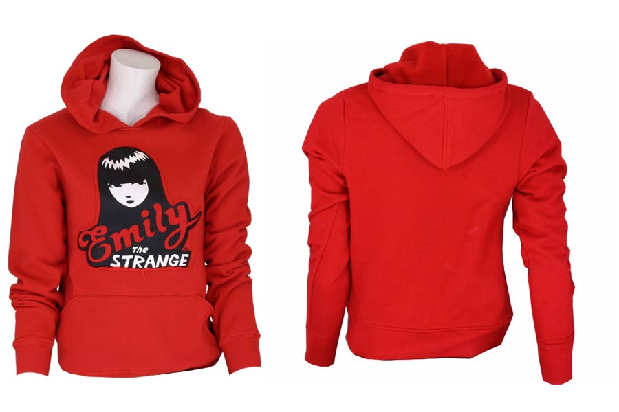 Emily Strange - Bowie Hoody - Red