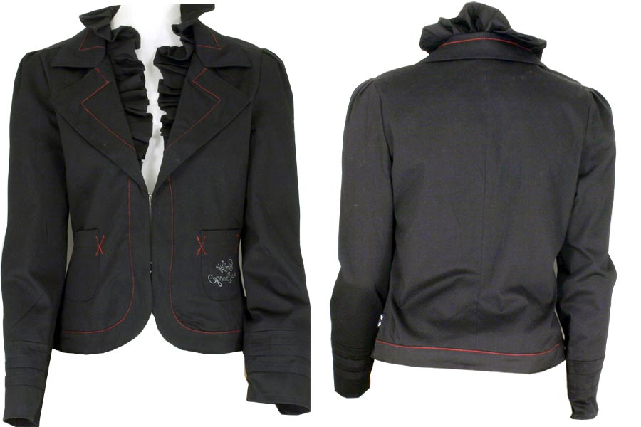 - Classic Tailored Jacket - Black