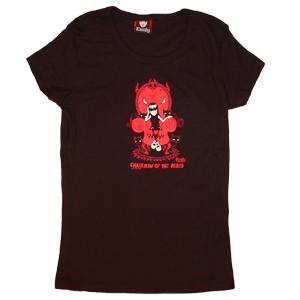 Emily Strange Chairman of the Bored Fitted Tee