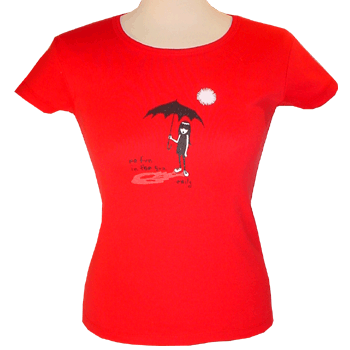 Emily Strange No Fun In The Sun Tee