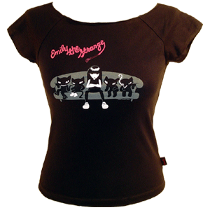 Emily Strange The strange Black tee