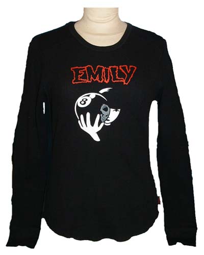 Emily Strange Thermal Tshirt - 8ball