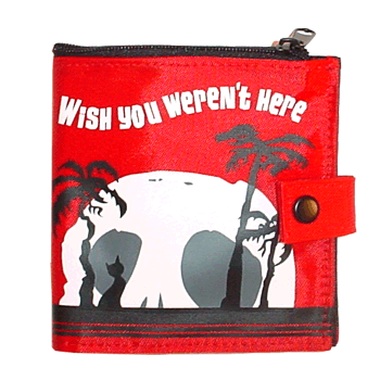 Wish Your Werent Here Wallet