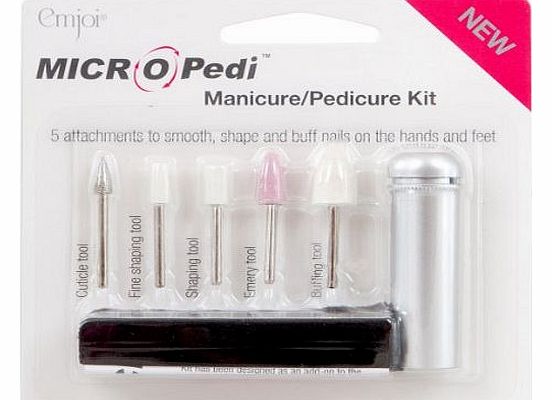 Emjoi MICRO Pedi Manicure/Pedicure Kit