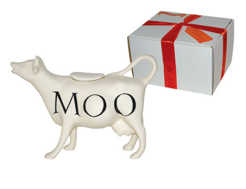 Emma Bridgewater Black Toast Boxed Cow Creamer