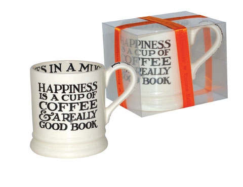 Emma Bridgewater Black Toast Happiness Half Pint