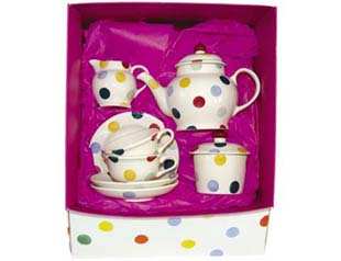 EMMA BRIDGEWATER Polka Dot Dollies Tea Set