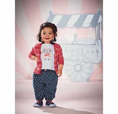 Emma Bunton Girls Pink Knitted Cardigan - 18-24