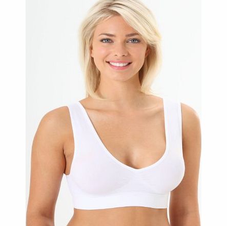 Emma Jane maternity/sleep bra style 342 size 38 B-E, white