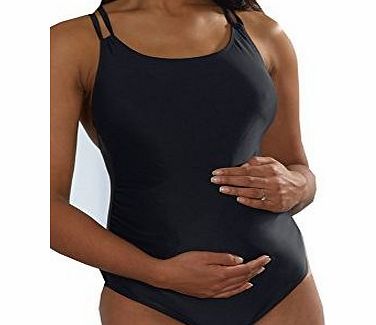 Emma Jane Maternity Swimsuit UK12 Black