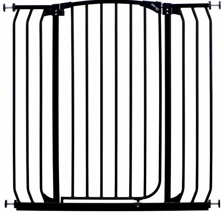Tall & Wide Safety Gate-Black (Fits