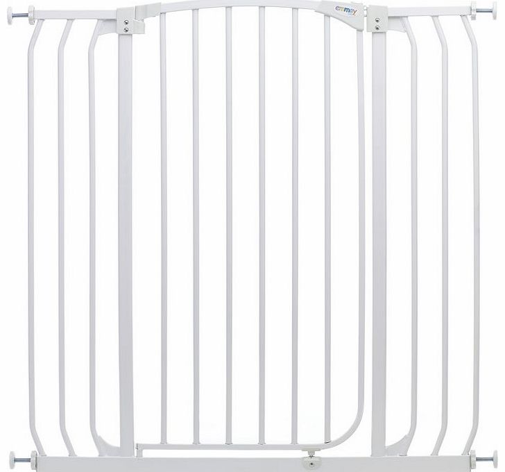 Emmay Care Tall & Wide Safety Gate-White (Fits