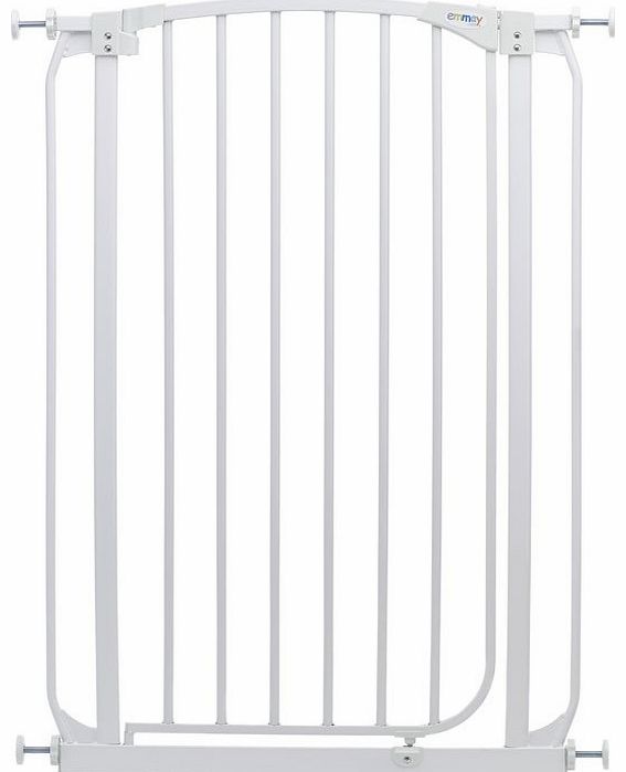 Emmay Care Tall Safety Gate-White (Fits openings