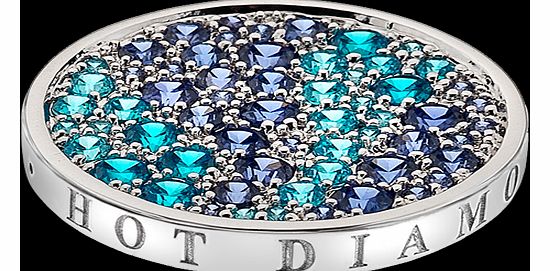 Emozioni 25mm Silver Plated Neptune Coin EC162