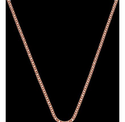 30 Inch Rose Gold Plated Sterling