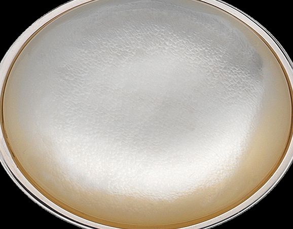 Emozioni Silver Plated Mother of Pearl 25mm Coin