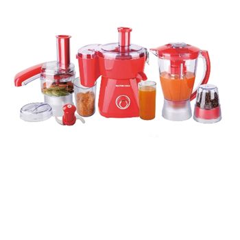 EMPIRE Cook - 7 in 1 Multi Food Processor in Red
