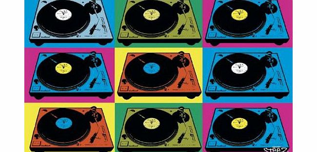 Empire Merchandising GmbH Steez decks - Pop Art Poster - Maxi Poster size app. 91.5x61 cm