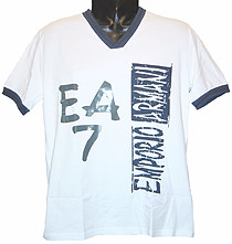 Emporio Armani - V-neck and#39;EA7and39; T-shirt