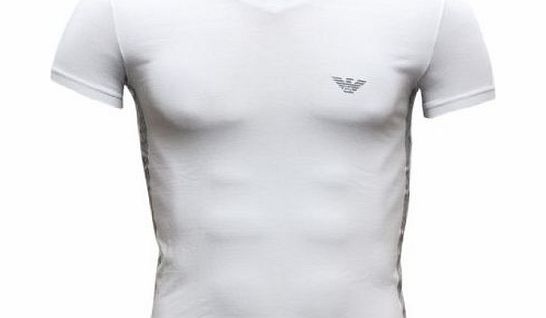 Emporio Armani 111035 3A533 Mens Crew Neck T-Shirt White XL