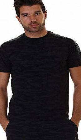 Emporio Armani Armani EA7 Logo Camo T-Shirt Black X-Large