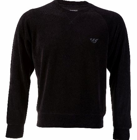 Emporio Armani Black Soft Touch Sweatshirt