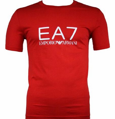 Emporio Armani EA7 273114 1S237 Mens T-Shirt Rouge XXL