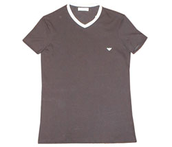 Emporio Armani Eagle logo contrast trim