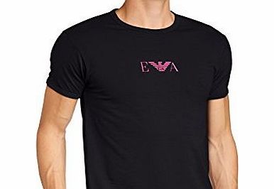 Emporio Armani Intimates Mens Fashion T-Shirt, Black, Medium