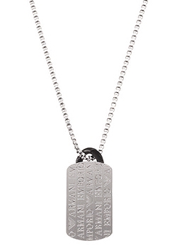 Emporio Armani Jewellery Emporio Armani Gents Stainless Steel Pendant