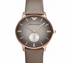 Emporio Armani Mens Gianni All Grey Watch