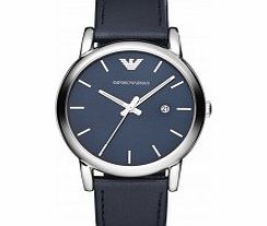 Emporio Armani Mens Luigi Blue Watch