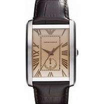 Emporio Armani Mens Marco Amber Watch